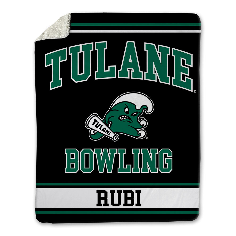 Tulane - NCAA Women's Bowling : Sarah Rubi - Blanket-0