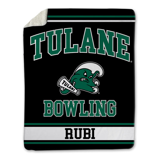 Tulane - NCAA Women's Bowling : Sarah Rubi - Blanket-0