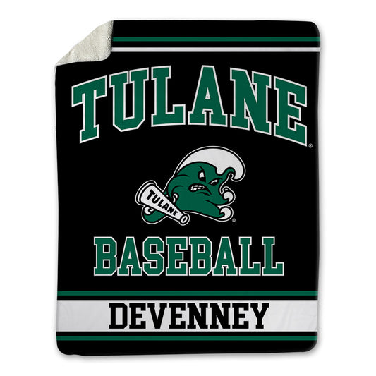 Tulane - NCAA Baseball : Michael Devenney - Blanket-0
