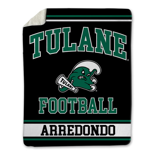 Tulane - NCAA Football : Jason Arredondo - Blanket-0