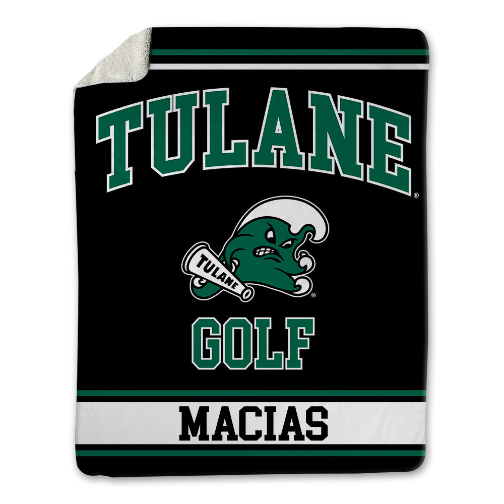 Tulane - NCAA Women's Golf : Sophia Macias - Blanket-0