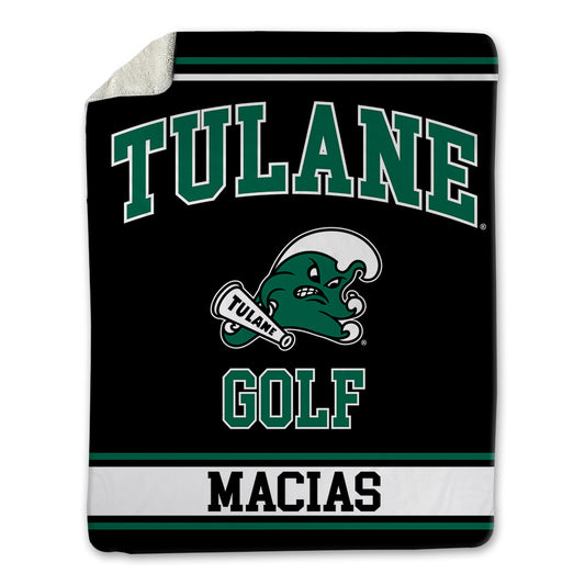 Tulane - NCAA Women's Golf : Sophia Macias - Blanket-0