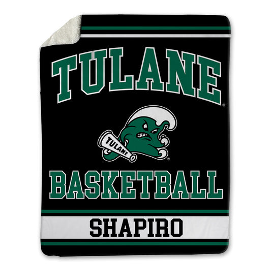 Tulane - NCAA Men's Basketball : Jake Shapiro - Blanket-0