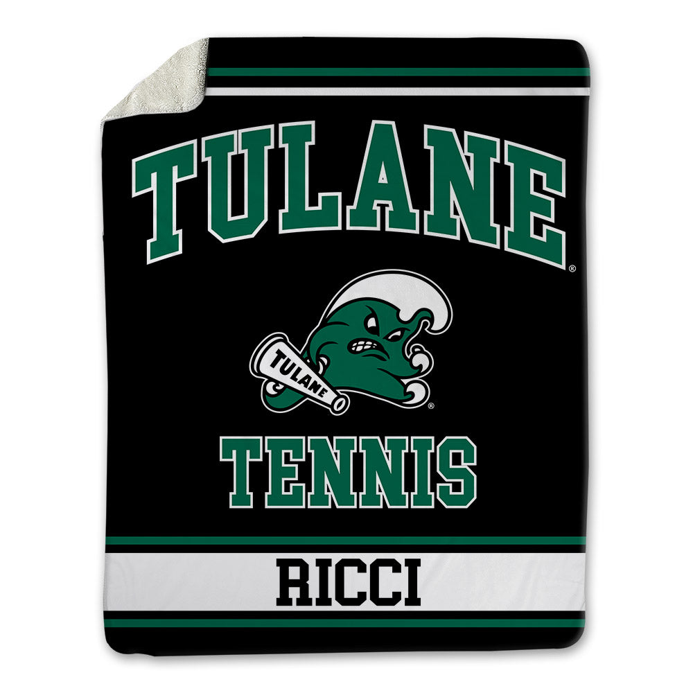 Tulane - NCAA Women's Tennis : Campbell Ricci - Blanket-0