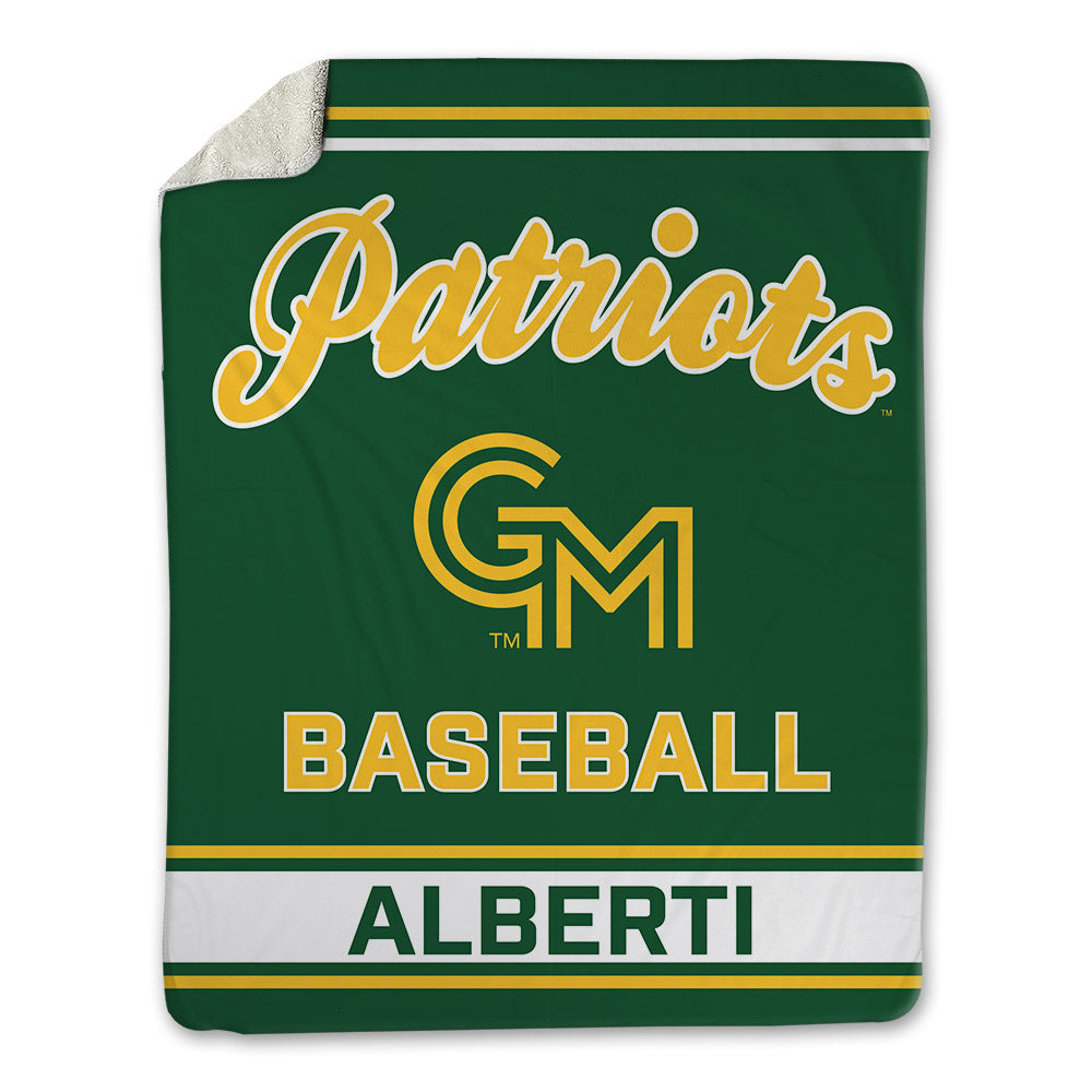 GMU - NCAA Baseball : Lucas Alberti - Blanket-0