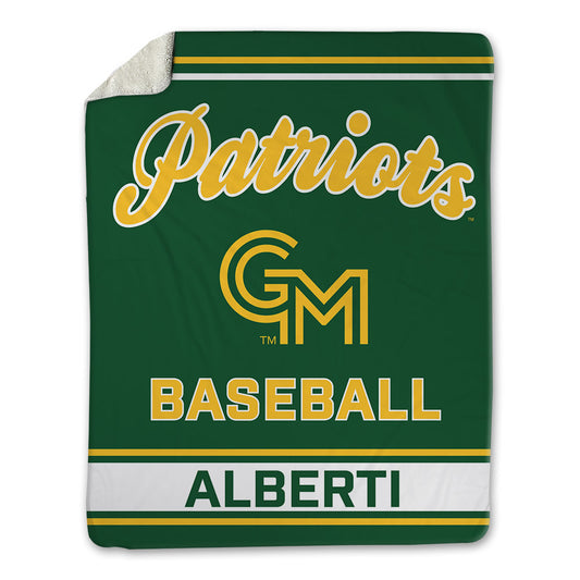 GMU - NCAA Baseball : Lucas Alberti - Blanket-0
