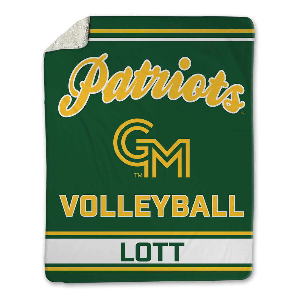 GMU - NCAA Women's Volleyball : Jaylin Lott - Blanket-0