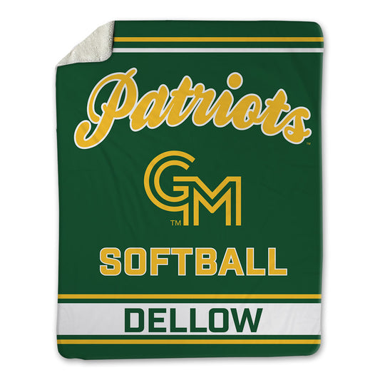 GMU - NCAA Softball : Haleigh Dellow - Blanket-0