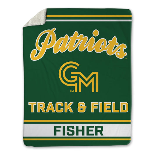 GMU - NCAA Men's Track & Field : Matthew Fisher - Blanket-0