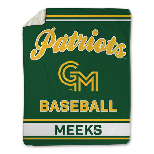 GMU - NCAA Baseball : Gardner Meeks - Blanket-0
