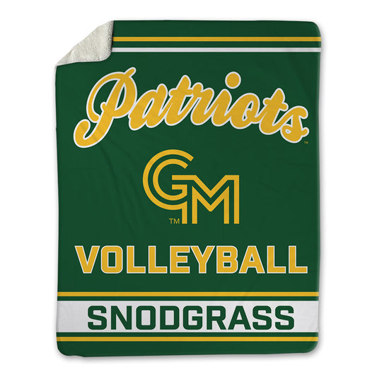 GMU - NCAA Men's Volleyball : Evan Snodgrass - Blanket-0