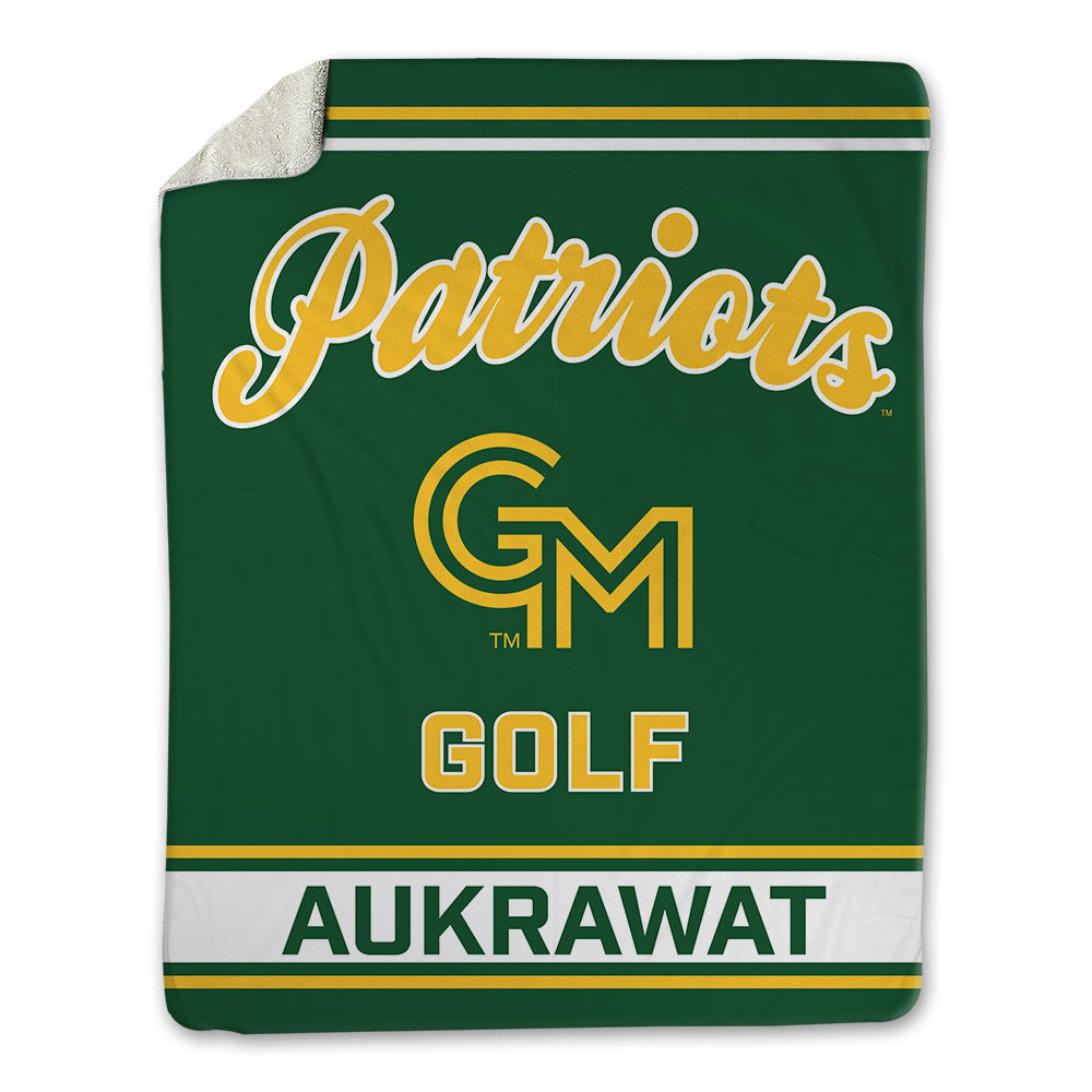 GMU - NCAA Men's Golf : Sivawong Aukrawat - Blanket-0