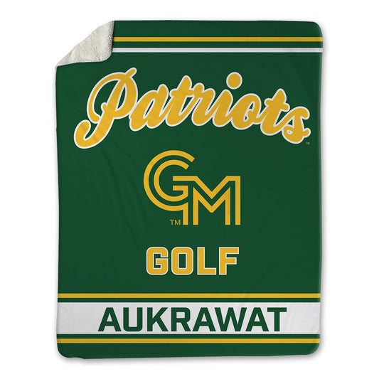 GMU - NCAA Men's Golf : Sivawong Aukrawat - Blanket-0