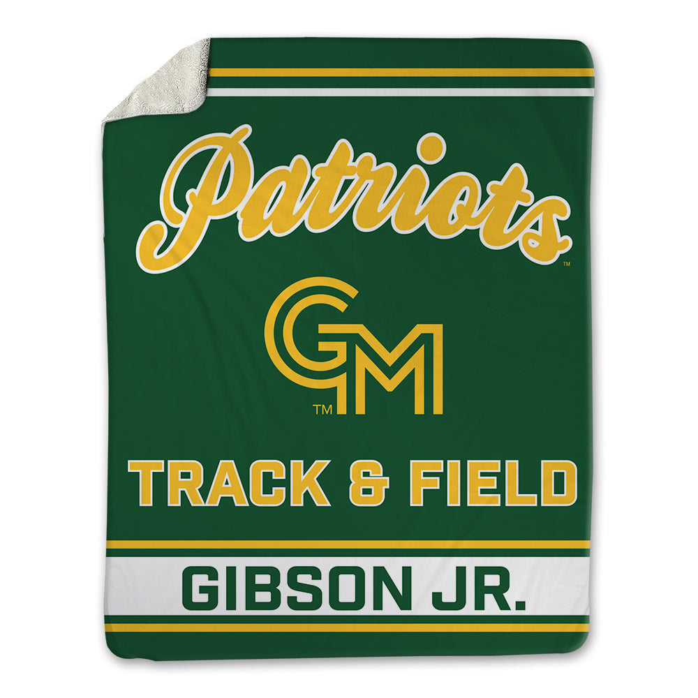 GMU - NCAA Men's Track & Field : Anthony Gibson Jr. - Blanket-0