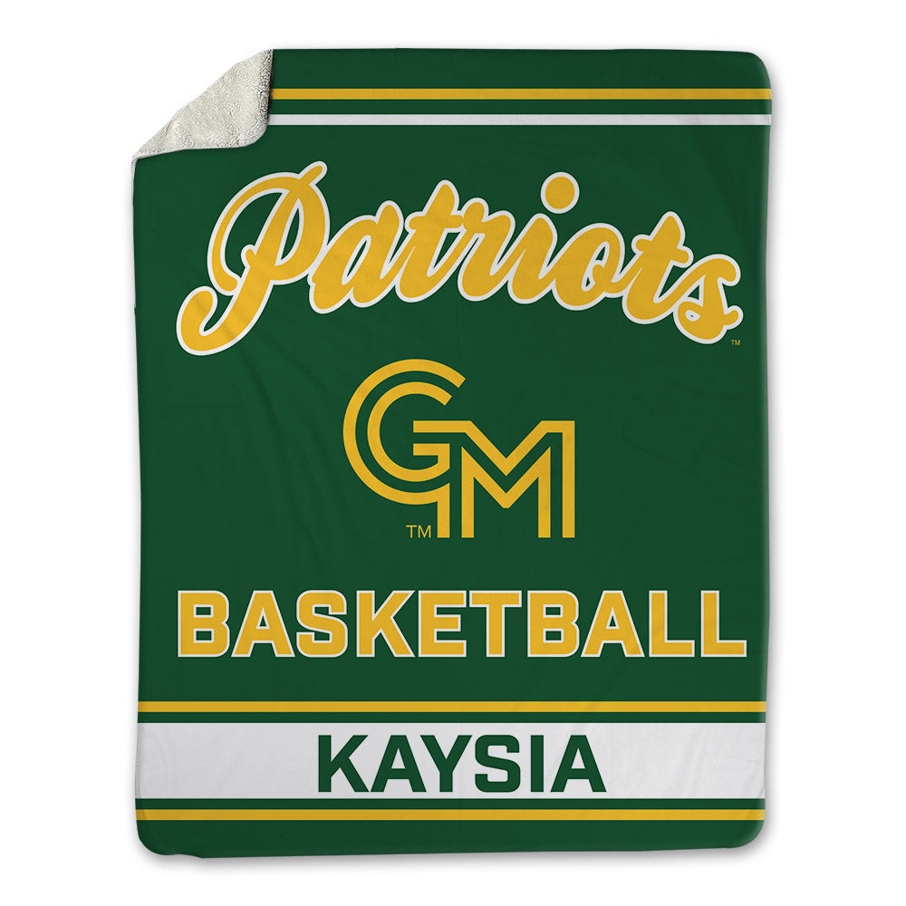 GMU - NCAA Women's Basketball : Nalani Kaysia - Blanket-0