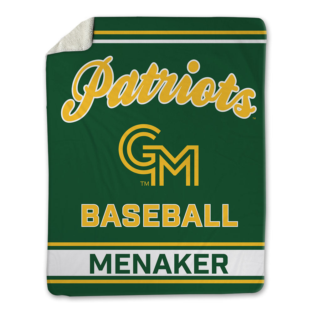 GMU - NCAA Baseball : Kyle Menaker - Blanket-0