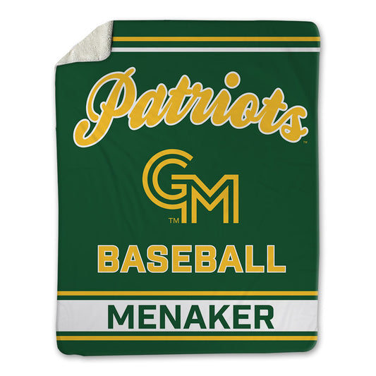 GMU - NCAA Baseball : Kyle Menaker - Blanket-0