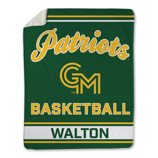 GMU - NCAA Women's Basketball : Zahirah Walton - Blanket-0