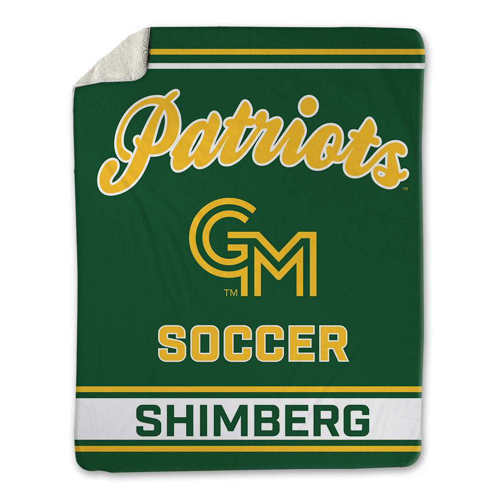 GMU - NCAA Women's Soccer : Ashley Shimberg - Blanket-0