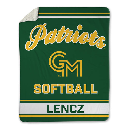 GMU - NCAA Softball : Brianna Lencz - Blanket-0