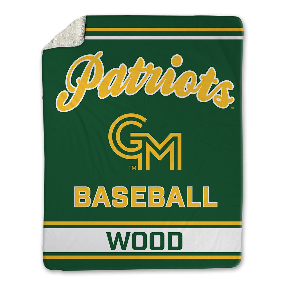 GMU - NCAA Baseball : Derek Wood - Blanket-0