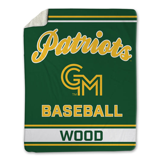 GMU - NCAA Baseball : Derek Wood - Blanket-0
