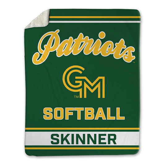 GMU - NCAA Softball : Marissa Skinner - Blanket-0