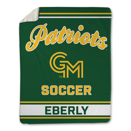 GMU - NCAA Women's Soccer : Rachel Eberly - Blanket-0