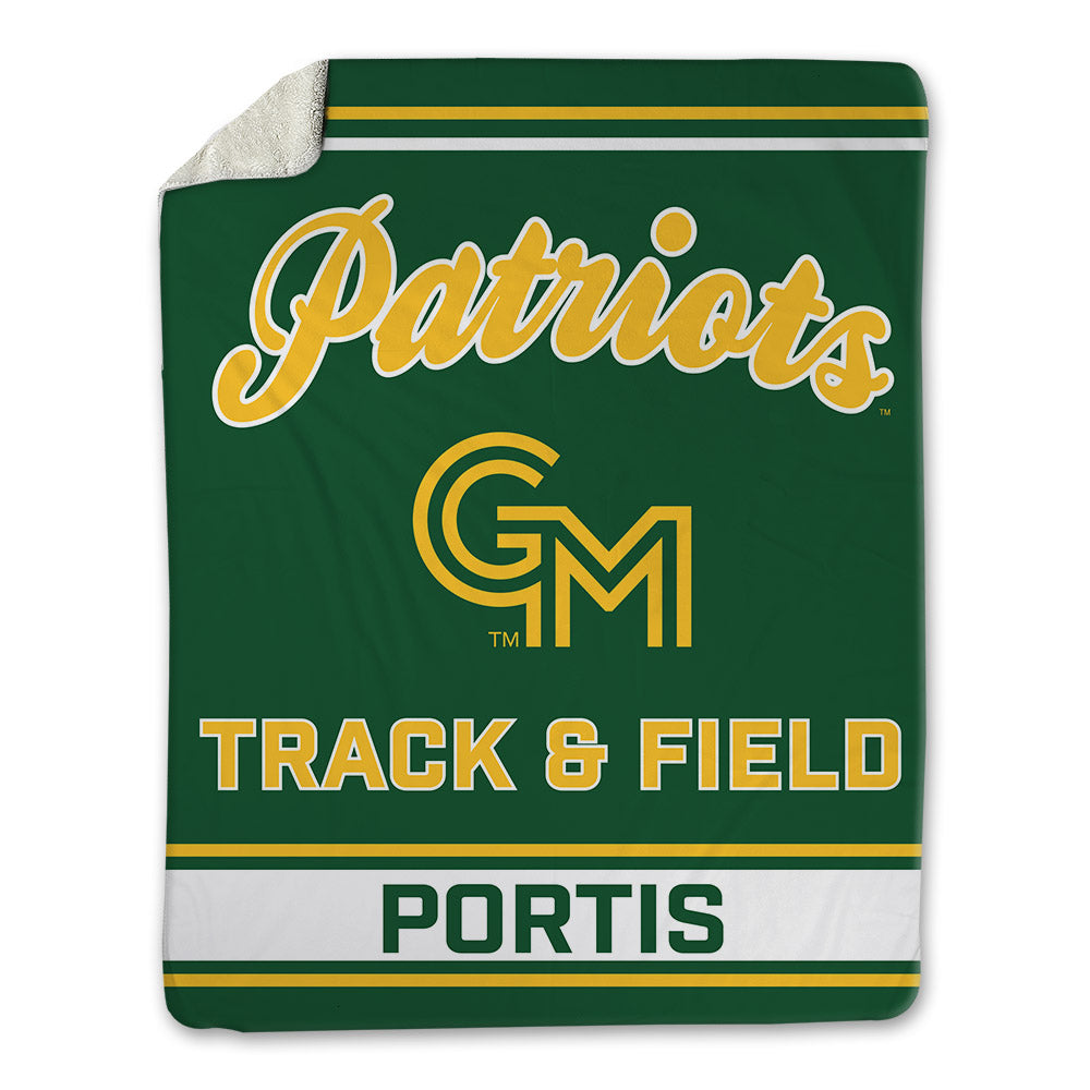 GMU - NCAA Men's Track & Field : Cameron Portis - Blanket-0