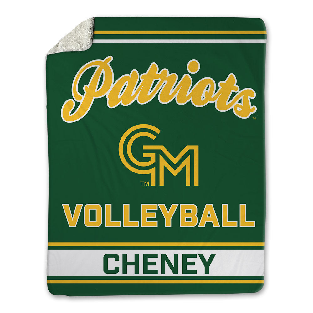 GMU - NCAA Women's Volleyball : Ava Cheney - Blanket-0
