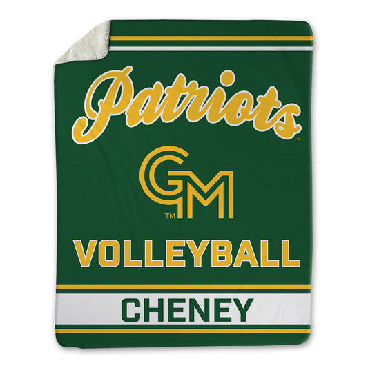 GMU - NCAA Women's Volleyball : Ava Cheney - Blanket-0