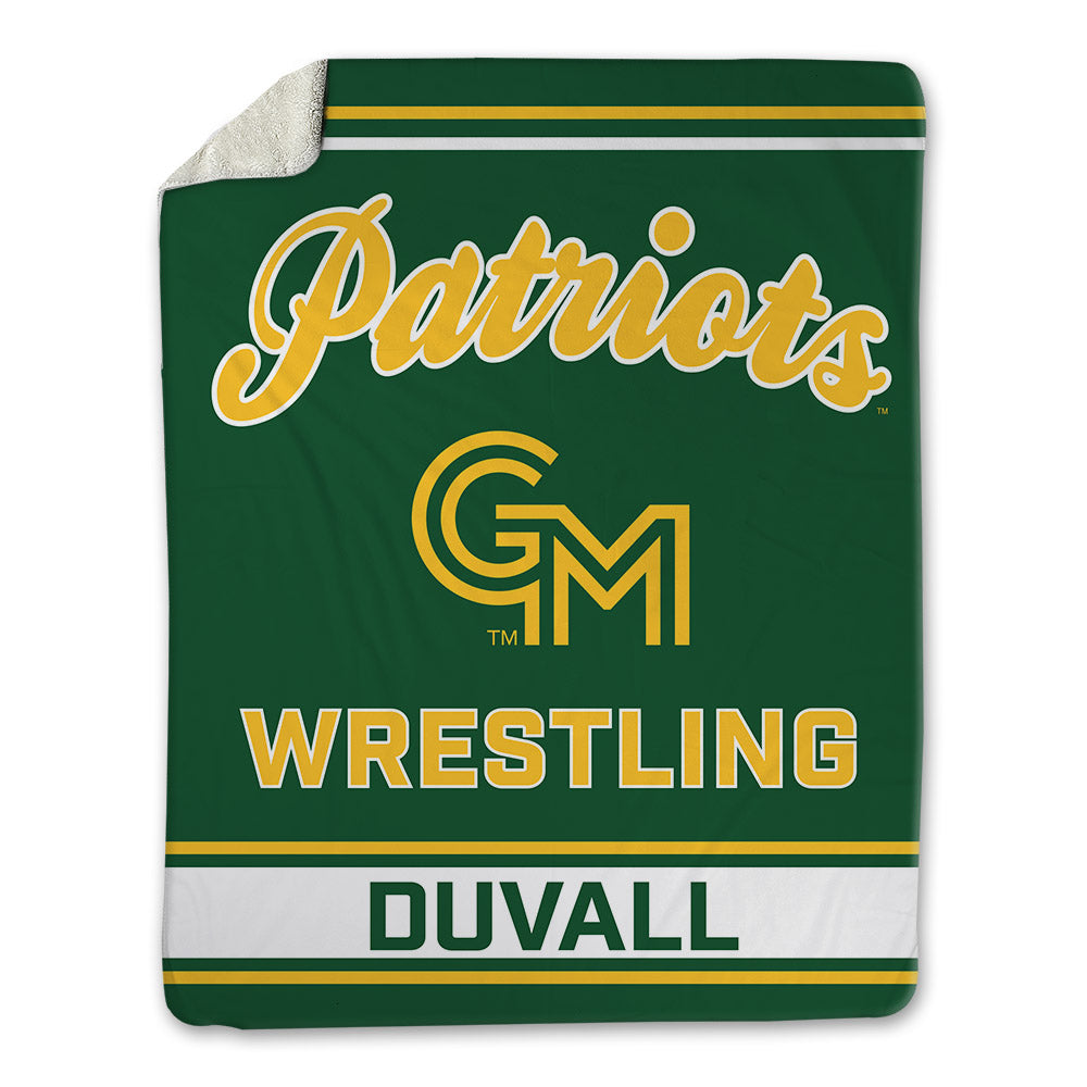 GMU - NCAA Wrestling : Malachi DuVall - Blanket-0