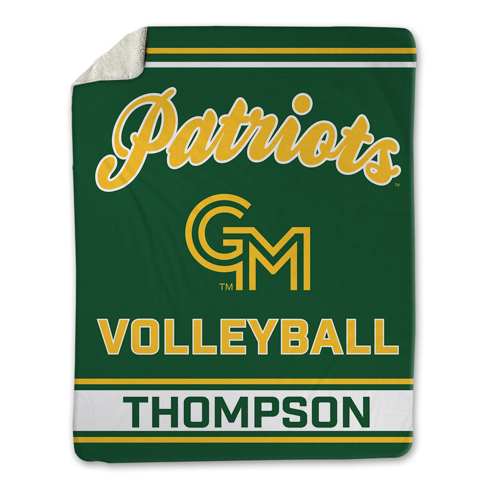 GMU - NCAA Women's Volleyball : Nia Thompson - Blanket-0