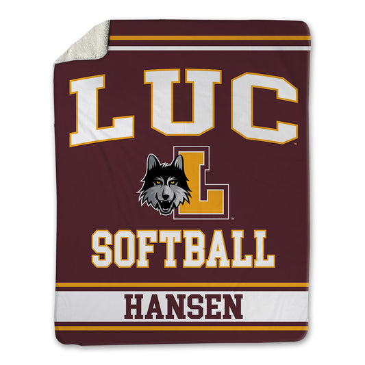 Loyola - NCAA Softball : Alexis Hansen - Blanket-0