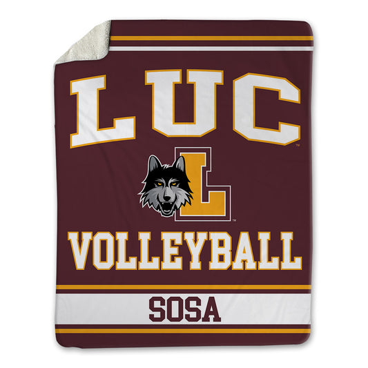 Loyola - NCAA Men's Volleyball : Aleksandar Sosa - Blanket-0