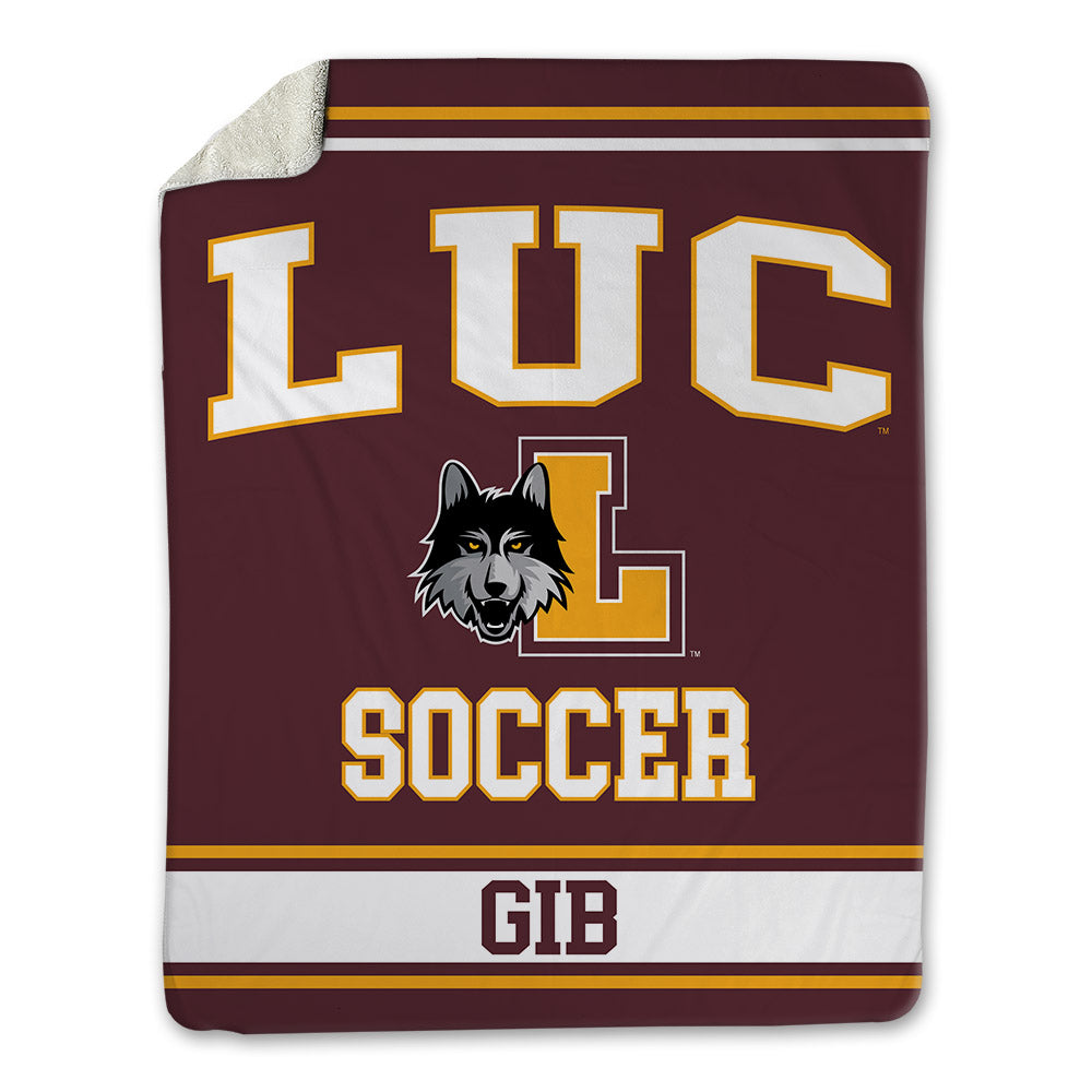 Loyola - NCAA Women's Soccer : Alexandra Gib - Blanket-0