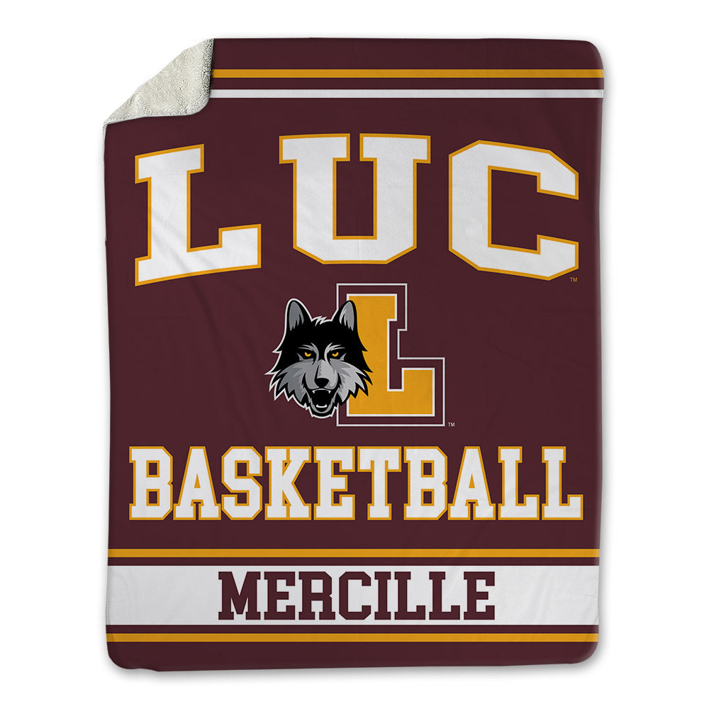 Loyola - NCAA Women's Basketball : Rosalie Mercille - Blanket-0