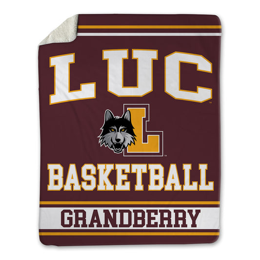 Loyola - NCAA Women's Basketball : Roisin Grandberry - Blanket-0