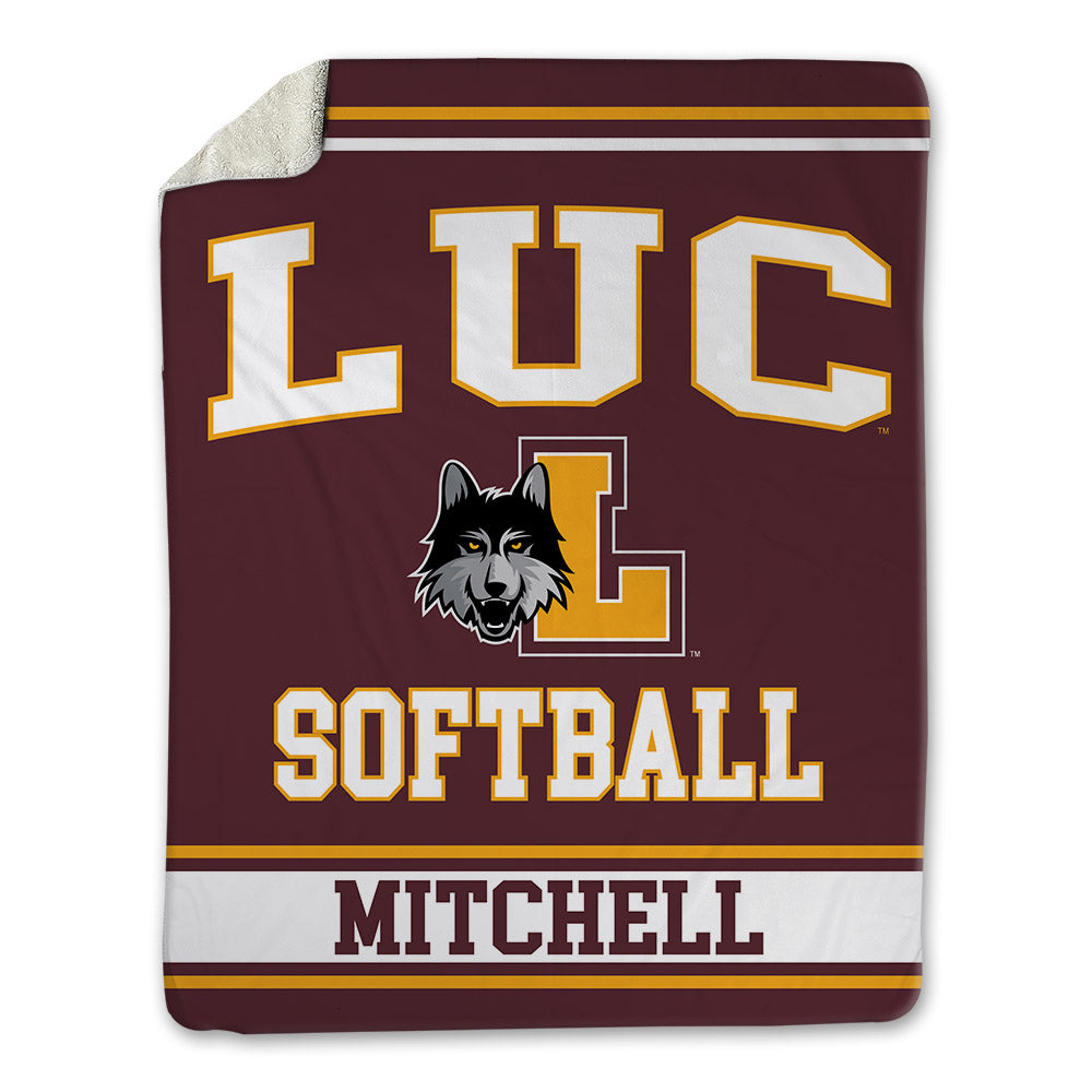 Loyola - NCAA Softball : Katie Mitchell - Blanket-0