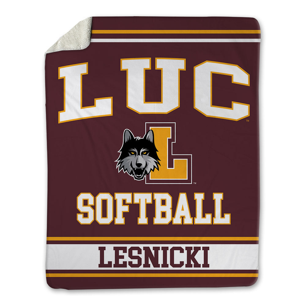 Loyola - NCAA Softball : Nat Lesnicki - Blanket-0