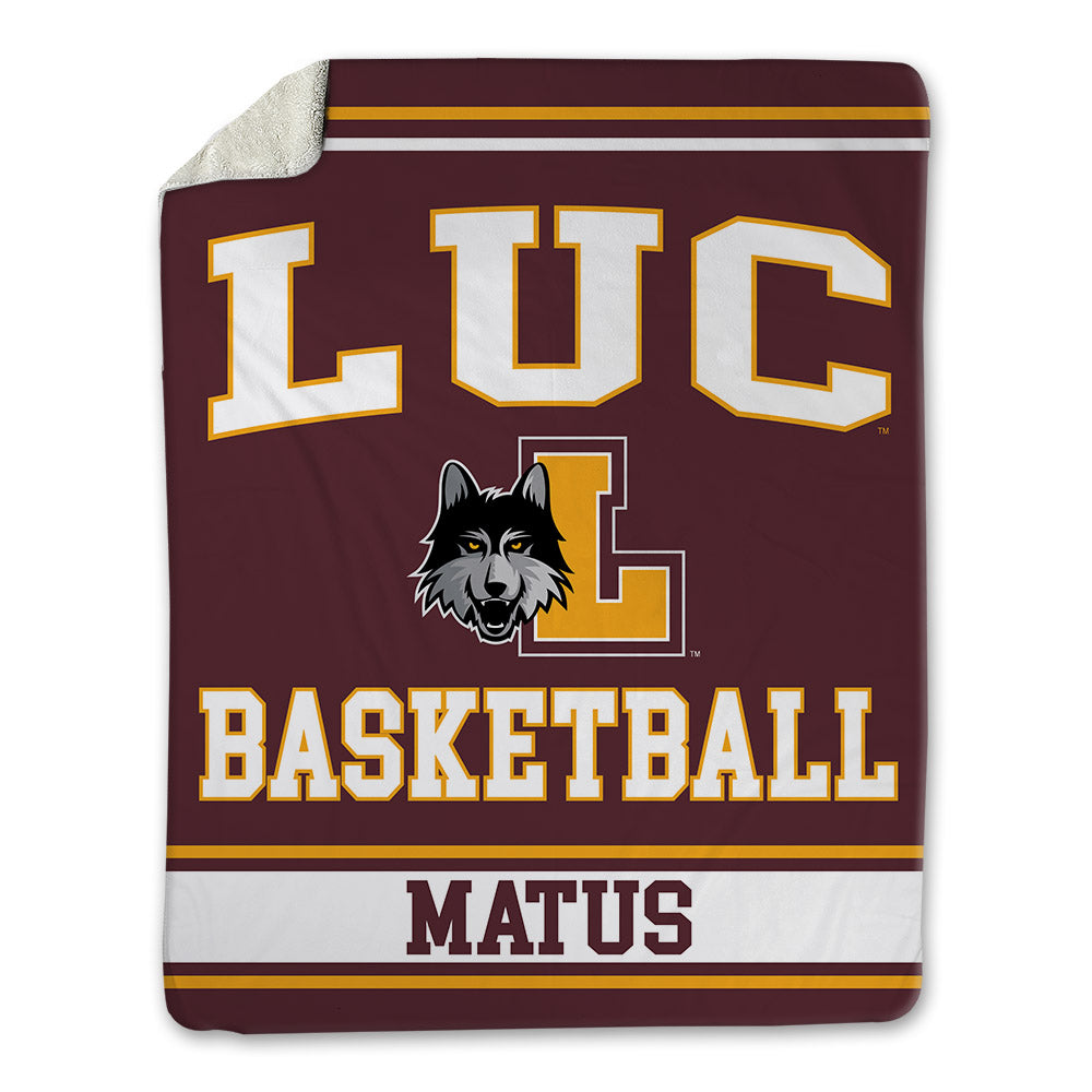 Loyola - NCAA Women's Basketball : Daniella Matus - Blanket-0