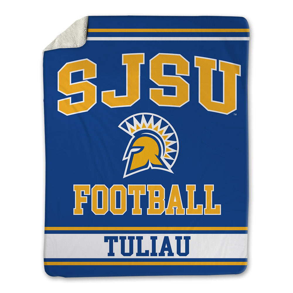 SJSU - NCAA Football : Daniel Tuliau - Blanket-0
