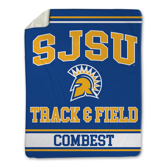 SJSU - NCAA Women's Track & Field : Kaylei Combest - Blanket-0