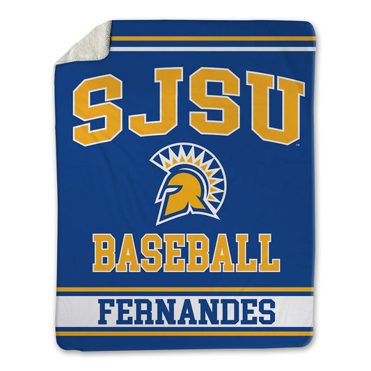 SJSU - NCAA Baseball : Alex Fernandes - Blanket-0