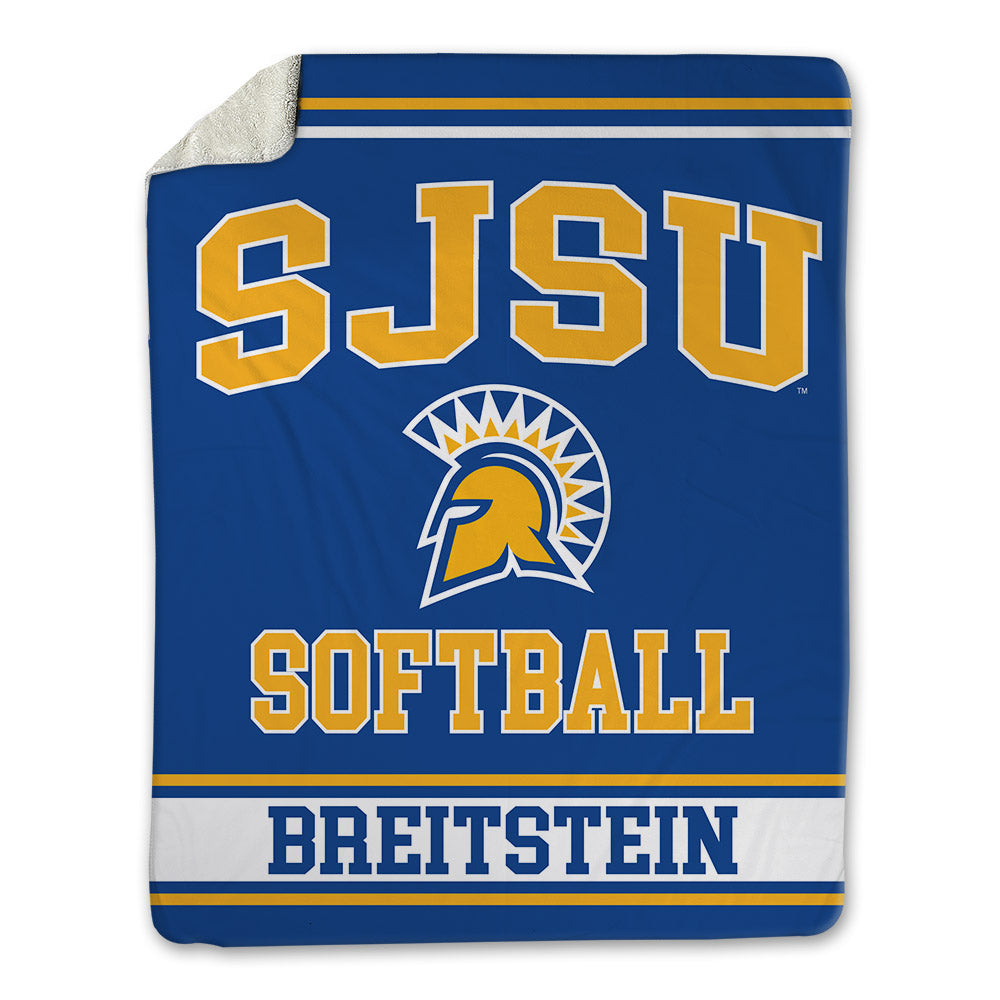 SJSU - NCAA Softball : Paige Breitstein - Blanket-0