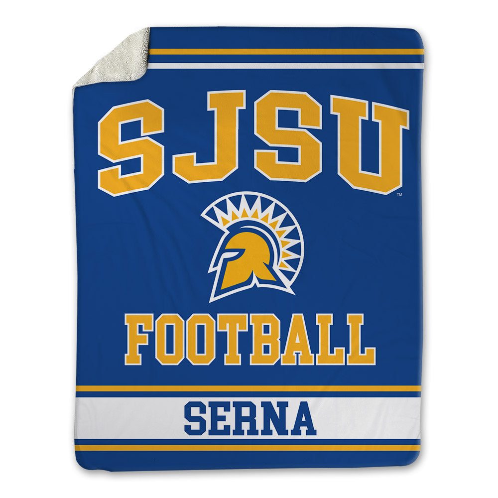 SJSU - NCAA Football : Manny Serna - Blanket-0