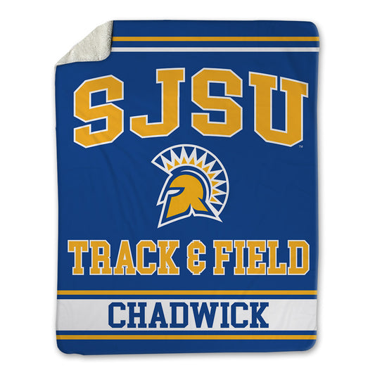SJSU - NCAA Men's Track & Field : Michael Chadwick - Blanket-0