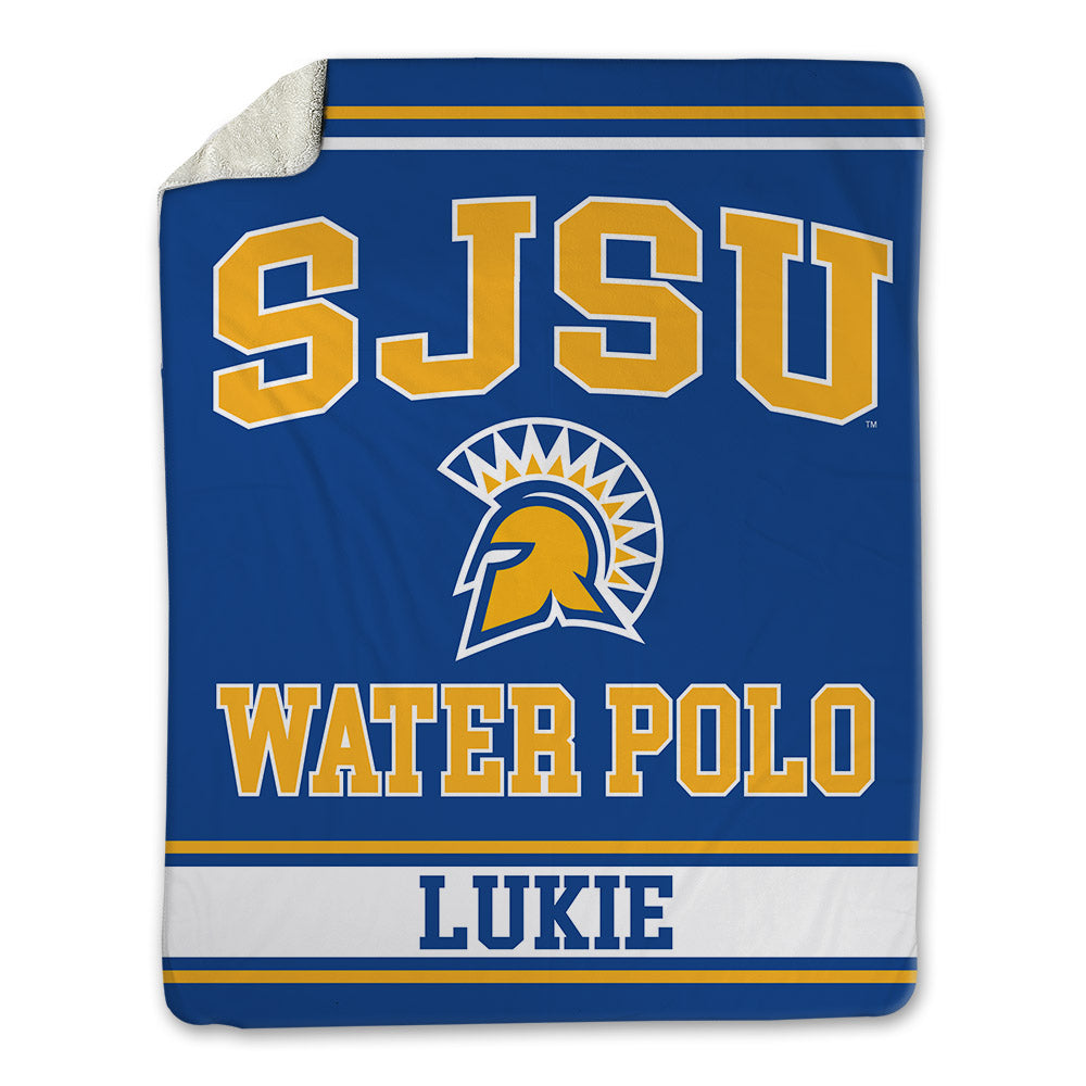 SJSU - NCAA Women's Water Polo : Amelia Lukie - Blanket-0