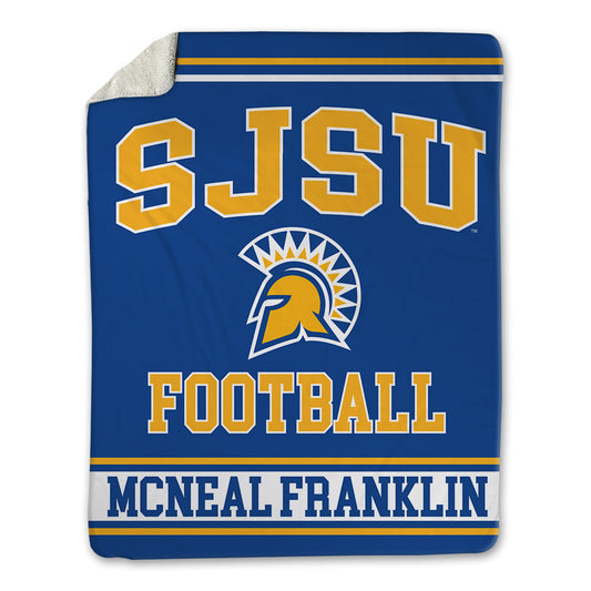 SJSU - NCAA Football : Noah McNeal Franklin - Blanket-0