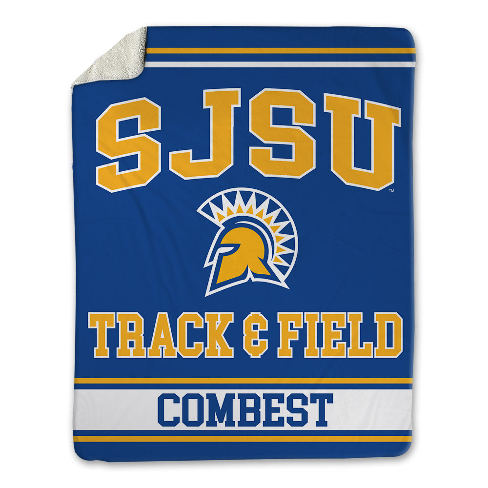 SJSU - NCAA Women's Track & Field : Kaylei Combest - Blanket-0